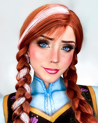 Princess Anna - Autumn Twilight Wig